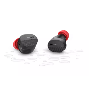Philips TAA5508, must - Täielikult juhtmevabad kõrvaklapid