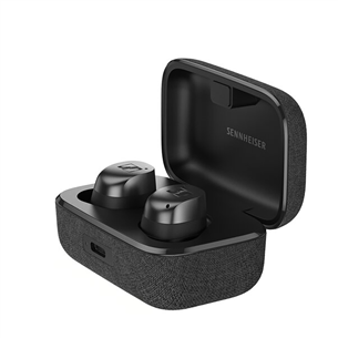 Sennheiser MOMENTUM True Wireless 4, mürasummutus, must - Täisjuhtmevabad kõrvaklapid