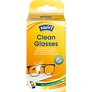 Swirl Clean Glasses, 50 tk - Prillipuhastuslapid