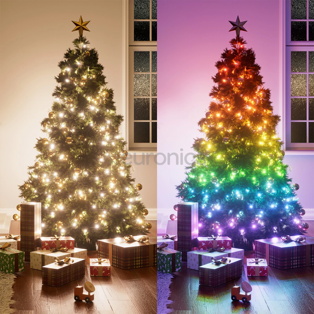Nanoleaf Matter Smart Holiday String Lights, 250 LEDs, black - Smart Holiday Lights