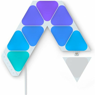 Nanoleaf Shapes Mini Triangles Starter Kit, 9 paneeli - Nutivalgusti stardikomplekt
