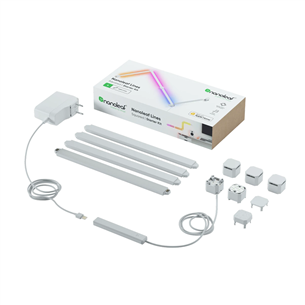 Nanoleaf Lines 90 Degrees Starter Kit, 4 liini - LED valguspaneelid