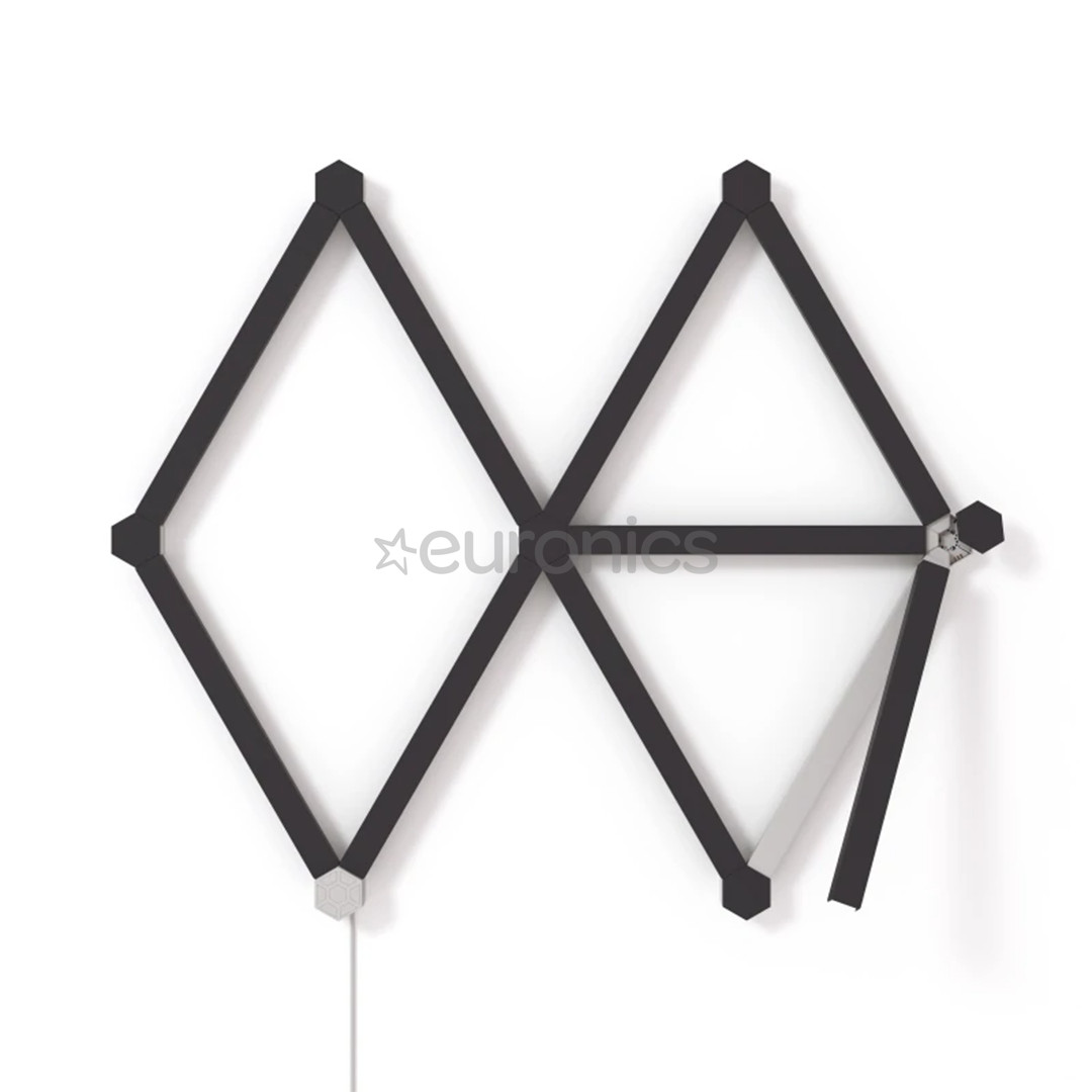 Nanoleaf Lines 60 Degrees Skins, matt must - LED paneeli katted