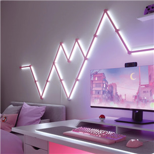 Nanoleaf Lines 60 Degrees Skins, матовый розовый - Покрытия для светодиодных панелей