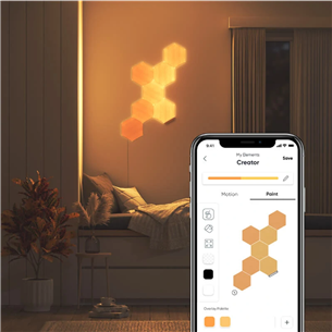 Nanoleaf Elements Hexagons Starter Kit, 7 Paneeli - LED valguspaneelid