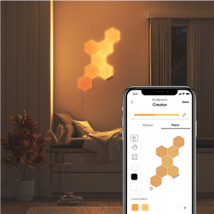 Nanoleaf Elements Hexagons Starter Kit, 7 Panels - LED light panels