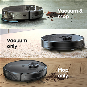 Zaco A10 Pro, Wet & Dry, dark grey - Robot vacuum cleaner