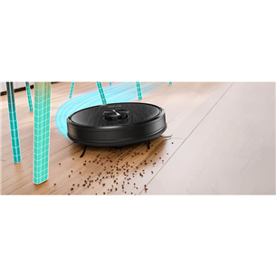 Robot vacuum for dark hot sale floors