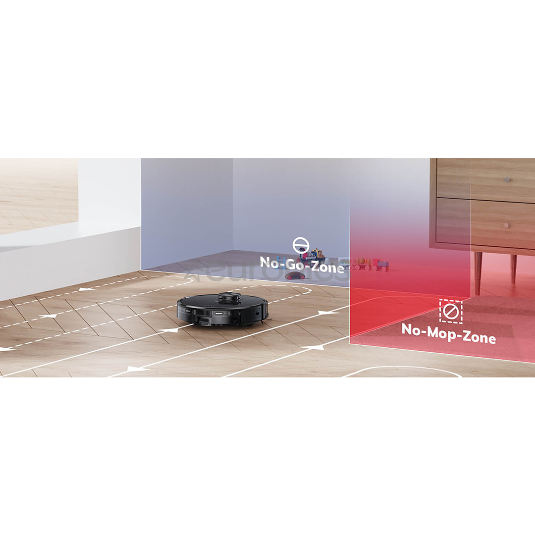 Zaco A10 Pro, Wet & Dry, dark grey - Robot vacuum cleaner