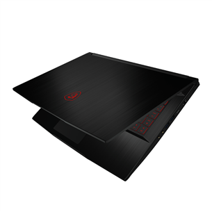 MSI Thin GF63 12U, 15,6'', FHD, 144 Hz, i7, 16 GB, 512 GB, RTX 3050, ENG, must - Sülearvuti