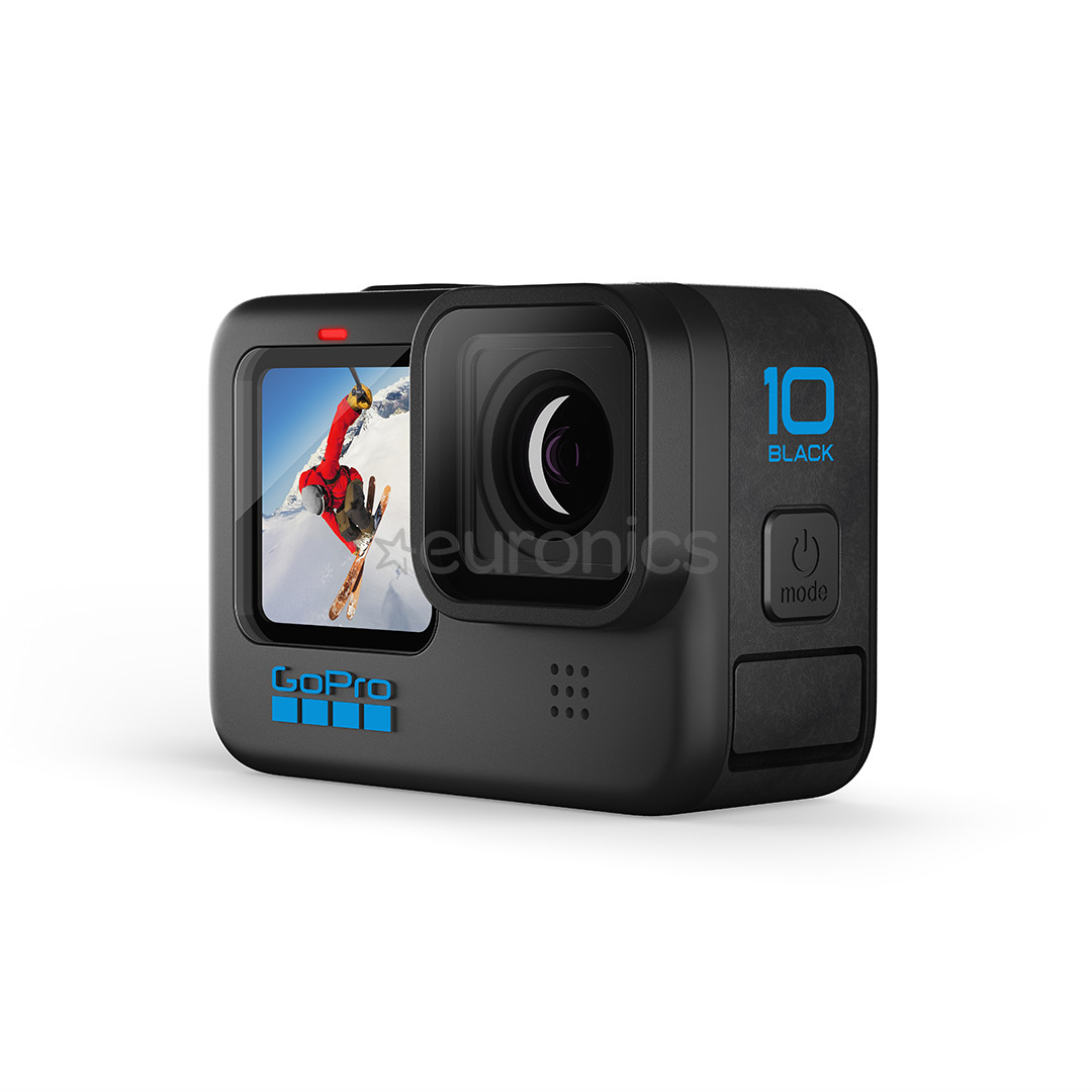 GoPro HERO10 Black, черный - Экшн-камера
