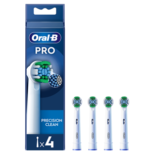 Braun Oral-B Precision Clean Pro, 4 шт., белый - Насадки для зубной щетки EB20-4NEW