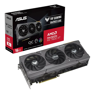 ASUS, AMD Radeon RX 7600 XT, 16GB, GDDR6, 128 bit - Graphics card 4711387452295