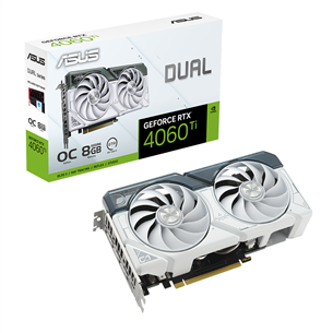 ASUS, NVIDIA GeForce RTX 4060 Ti, 8GB, GDDR6, 128 bit - Graafikakaart 4711387228722