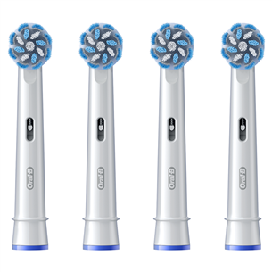 Braun Oral-B Sensitive Clean PRO, 4 tk, valge - Lisaharjad