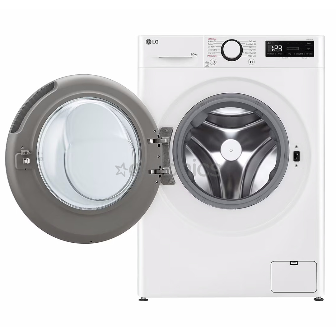 LG V500 series, 9 kg / 5 kg, depth 47,5 cm, 1200 rpm - Washer-dryer