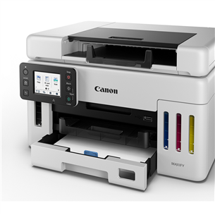Canon Maxify GX6050, WiFi, LAN, USB, kahepoolne, valge - Multifunktsionaalne värvi-tindiprinter
