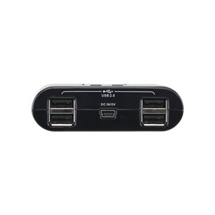 ATEN US224, 2 x 4 USB 2.0 Peripheral Sharing Switch - KWM lüliti