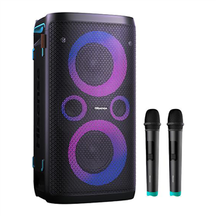 Hisense HP110 Plus Party Rocker One Plus, 2 mikrofoni, must - Peokõlar HP110