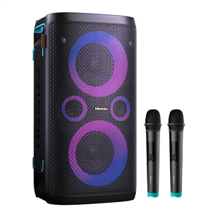 Hisense HP110 Plus Party Rocker One Plus, 2 microphones, black - Party speaker HP110