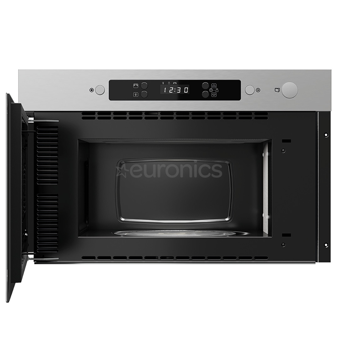 Whirlpool, 22 L, stainless steel - Built-in microwave oven