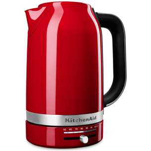 KitchenAid, 2400 W, 1,7 L, Empire red, punane - Veekeetja