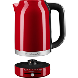 KitchenAid, 2400 W, 1,7 L, Empire red, punane - Veekeetja