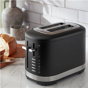 KitchenAid, 980 W, matte black - Toaster