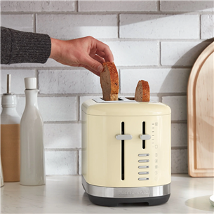 KitchenAid, 980 W, Almond Cream, beige - Toaster