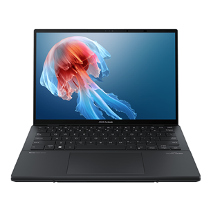 ASUS Zenbook DUO, 2x 14'', 3K, OLED, puutetundlik, 120 Hz, Ultra 9, 32 GB, 1 TB, ENG, tumehall - Sülearvuti