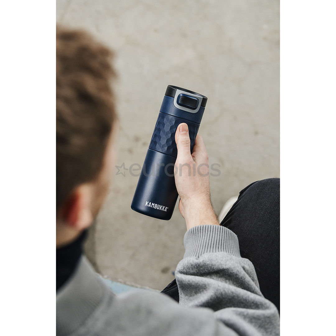 Kambukka Etna Grip, Denim blue, 500 ml, tumesinine - Termopudel
