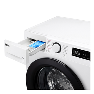 LG R500 Series, 9 kg, depth 47,5 cm, 1200 rpm - Front load washing machine