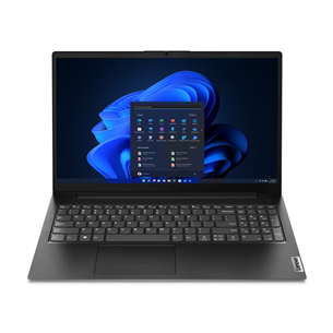 Lenovo V15 Gen 4 AMN, 15,6'', FHD, Ryzen 5, 16 GB, 256 GB, ENG, must - Sülearvuti