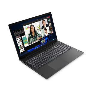 Lenovo V15 Gen 4 AMN, 15,6'', FHD, Ryzen 5, 16 ГБ, 256 ГБ, ENG, черный - Ноутбук