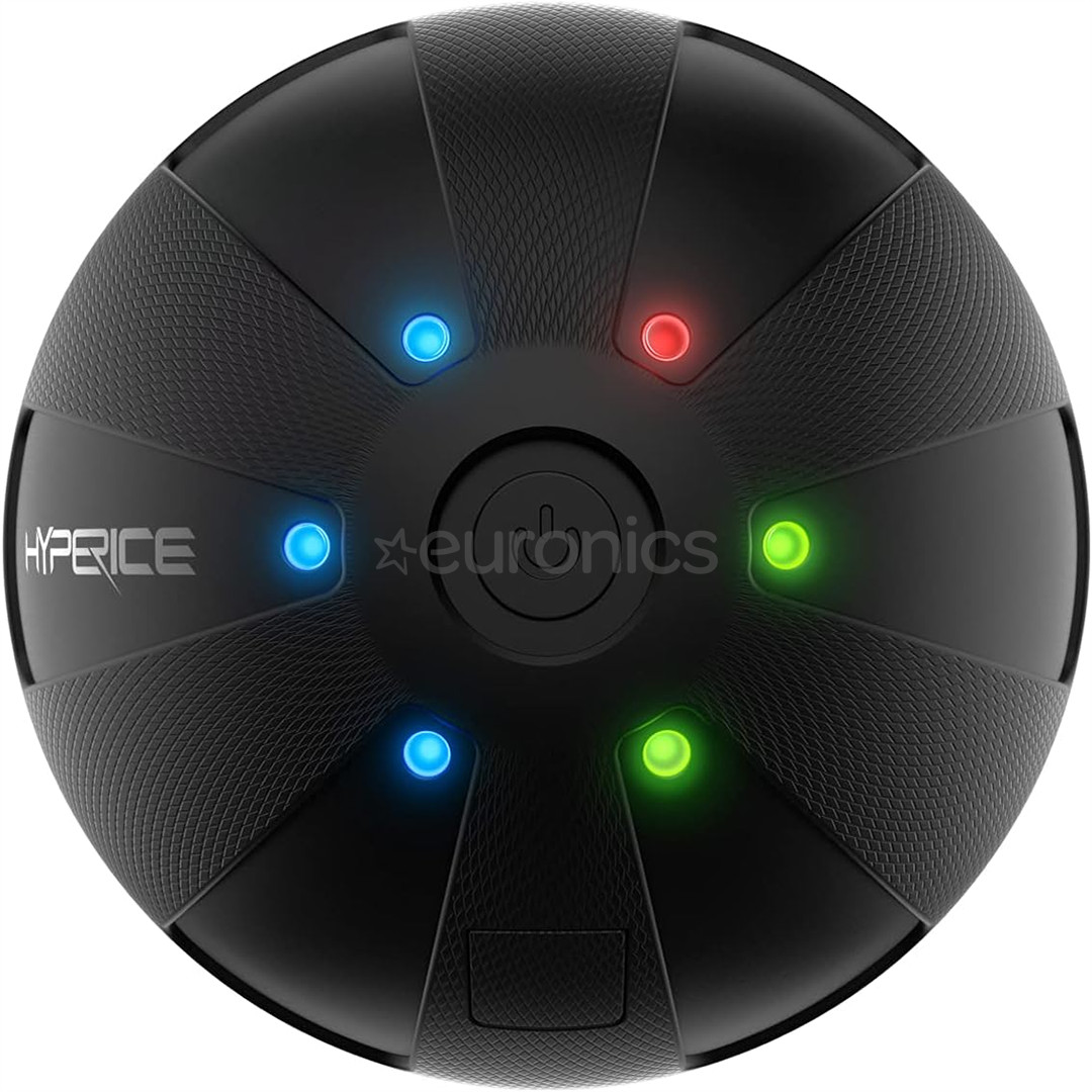 Hyperice Hypersphere Mini, must - Vibreeriv massažipall