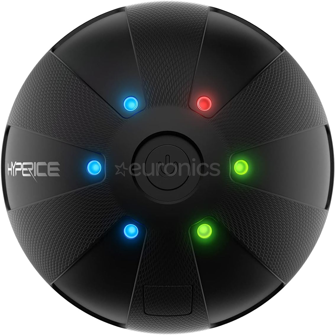 Hyperice Hypersphere Mini, must - Vibreeriv massažipall