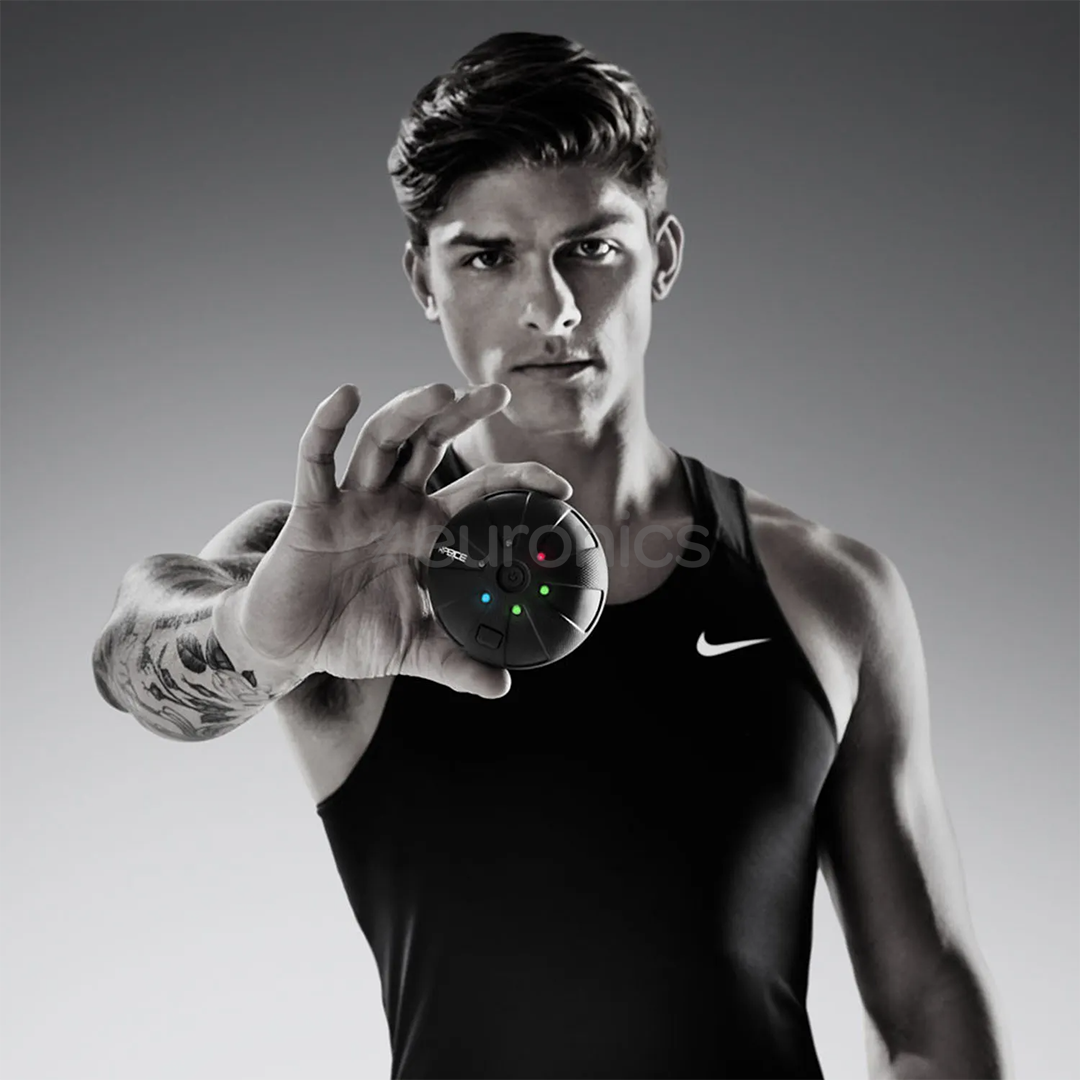 Hyperice Hypersphere Mini, must - Vibreeriv massažipall