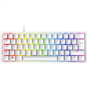 Razer Huntsman Mini Mercury Edition, Red Switch, RUS, white - Wired keyboard