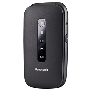 Panasonic KX-TU550, must - Mobiiltelefon KX-TU550EXB