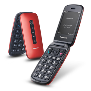 Panasonic KX-TU550, red - Mobile phone