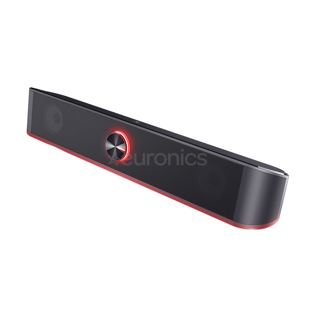 Trust GXT 619 THORNE, 3,5 mm, RGB, must - Arvutikõlarid