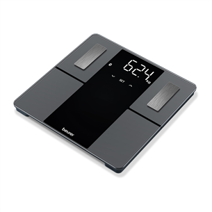 Beurer, Super Black Edition, Bluetooth, black - Diagnostic bathroom scale BF500