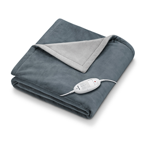 Beurer HD 75 Cosy Dark Grey, 180x130 cm, hall - Soojenduspleed HD75COSYDARKGREY