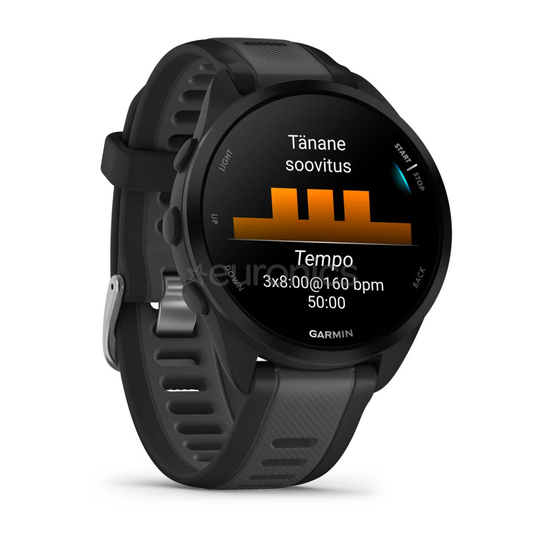 Garmin Forerunner 165, must - Spordikell