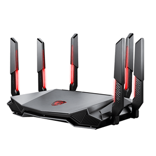 MSI RadiX AXE6600 WiFi 6E Tri-Band Gaming, gray - WiFi router