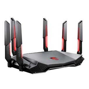 MSI RadiX AXE6600 WiFi 6E Tri-Band Gaming, gray - WiFi router