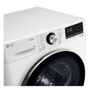 LG, Heat pump, 9 kg, depth 66 cm - Clothes dryer