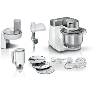 Bosch, Series 2, 3,8 L, white/silver - Kitchen machine MUMS2VS30
