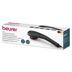 Beurer, black - Massager with heat function