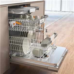Miele, 14 комплектов посуды - Интегрируемая посудомоечная машина
